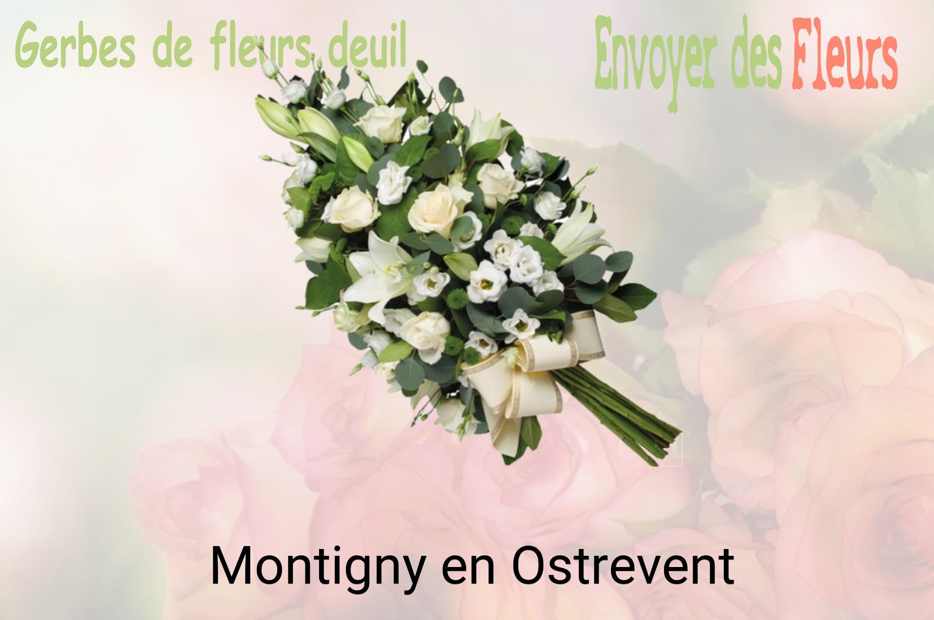 Gerbe de fleurs de deuil livrée à Montigny-en-Ostrevent